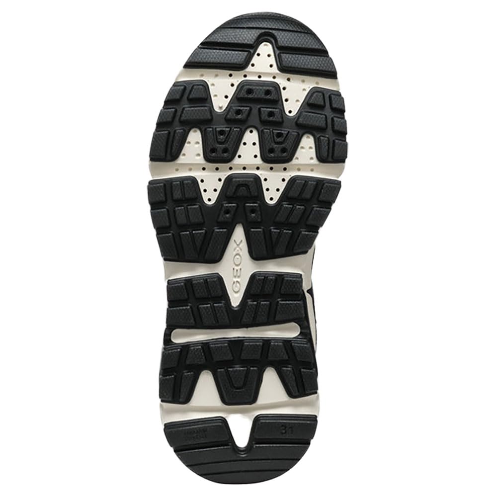 Geox J FLEXYPER Plus Boy, Zapatillas, Black, 41 EU