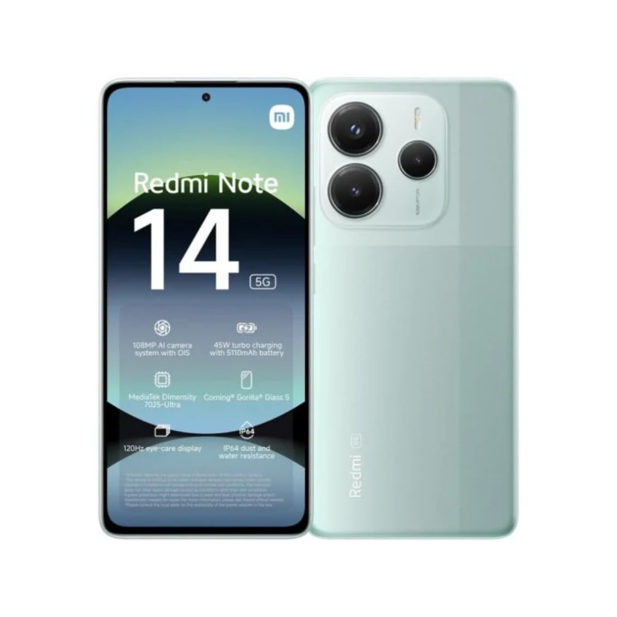 XIAOMI Redmi Note 14 5G 6.67-5G 8GB/256GB Verde