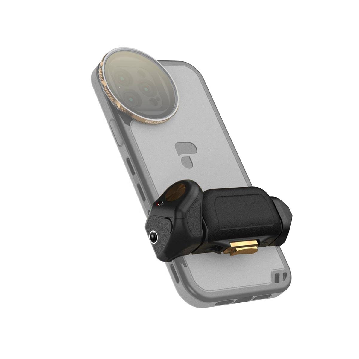 PolarPro - LiteChaser - iPhone 13 - Pro - Kit de directores - Funda - Filtros - Agarre - Botón Disparador Bluetooth - Compatible con MagSafe - Fotografía/videografía de teléfono móvil
