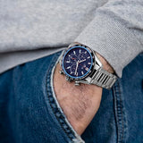 LOTUS Reloj Hombre 18916/4 Chrono Caja de Acero Inoxidable 316l Plateado Correa de Acero Inoxidable 316l Plateado