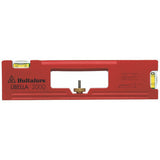 Hultafors 407001 Nivel de burbuja de aluminio "Libella 5,080.0 cm, color rojo