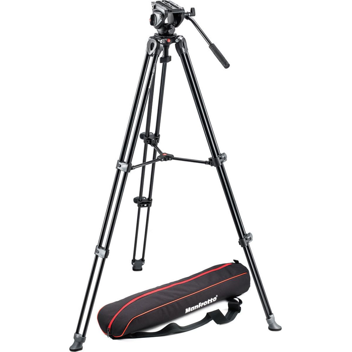Manfrotto Mvk500Am - Tripode Completo Bolsa De Transporte, Negro