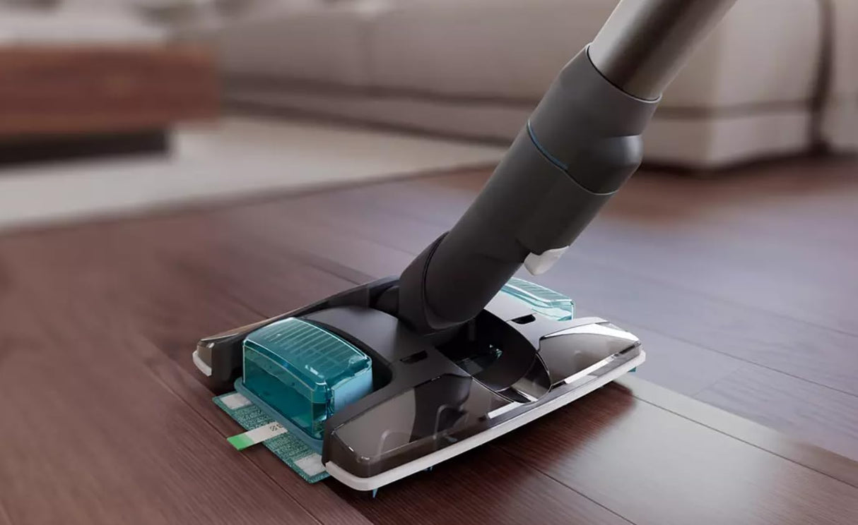 Philips Aspiradora Sin Cable Serie 8000 Pet, Aspiración Superior, 80 Min de Autonomía, Reconocimiento de Suelos, Smart Display, Cepillo Con Luz LED, Cepillo Pet & Aqua, Filtro Antialérgico (XC8055/01)