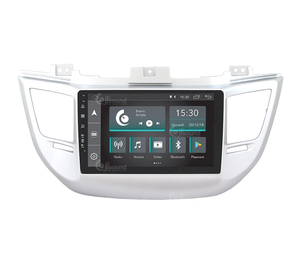 Jf Sound car audio system Radio de Coche Personalizada Hyundai Tucson Android GPS Bluetooth WiFi Dab USB Full HD Touchscreen Display 10”