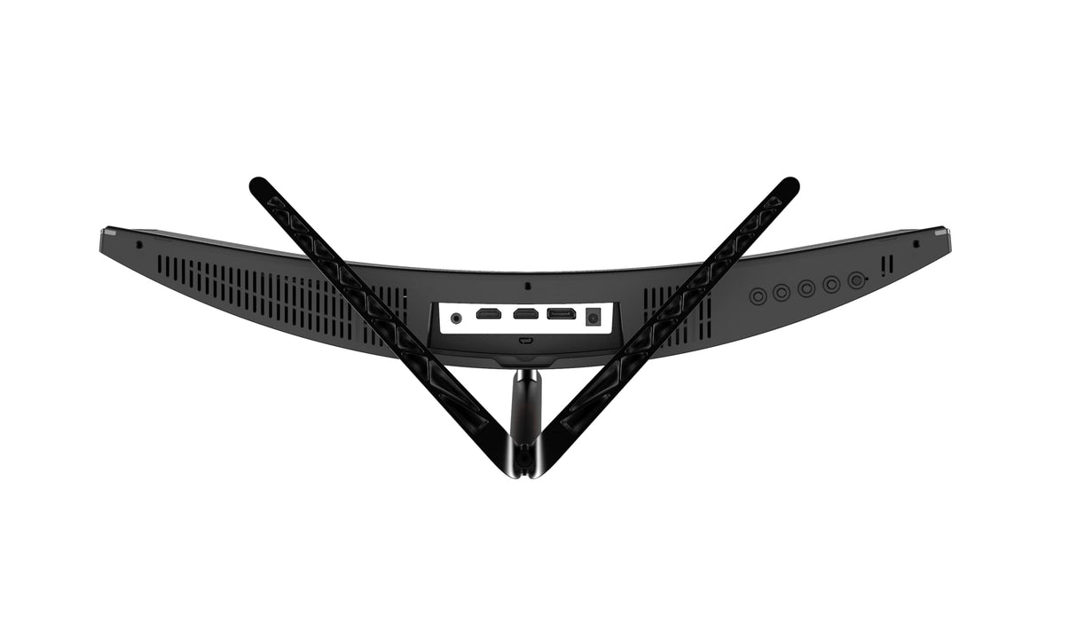 Oversteel - KRYPTO Monitor Gaming QLED 27'' QHD (2560x1440), Panel VA, 16:9, Curvo R1500, 1ms, 144 Hz, 2x HDMI, Display Port, Negro