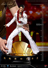 Blitzway Elvis Presley - Estatuilla híbrida de 1/4 a Escala magnífica de Elvis Aaron Presley, 52 cm