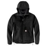 Carhartt Super Dux Relaxed Fit Sherpa Lined Active Jac Coat, Negro, L para Hombre