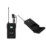 Audibax AWM 402 Sistema Inalámbrico Micrófono Lavalier de 4 Canales UHF