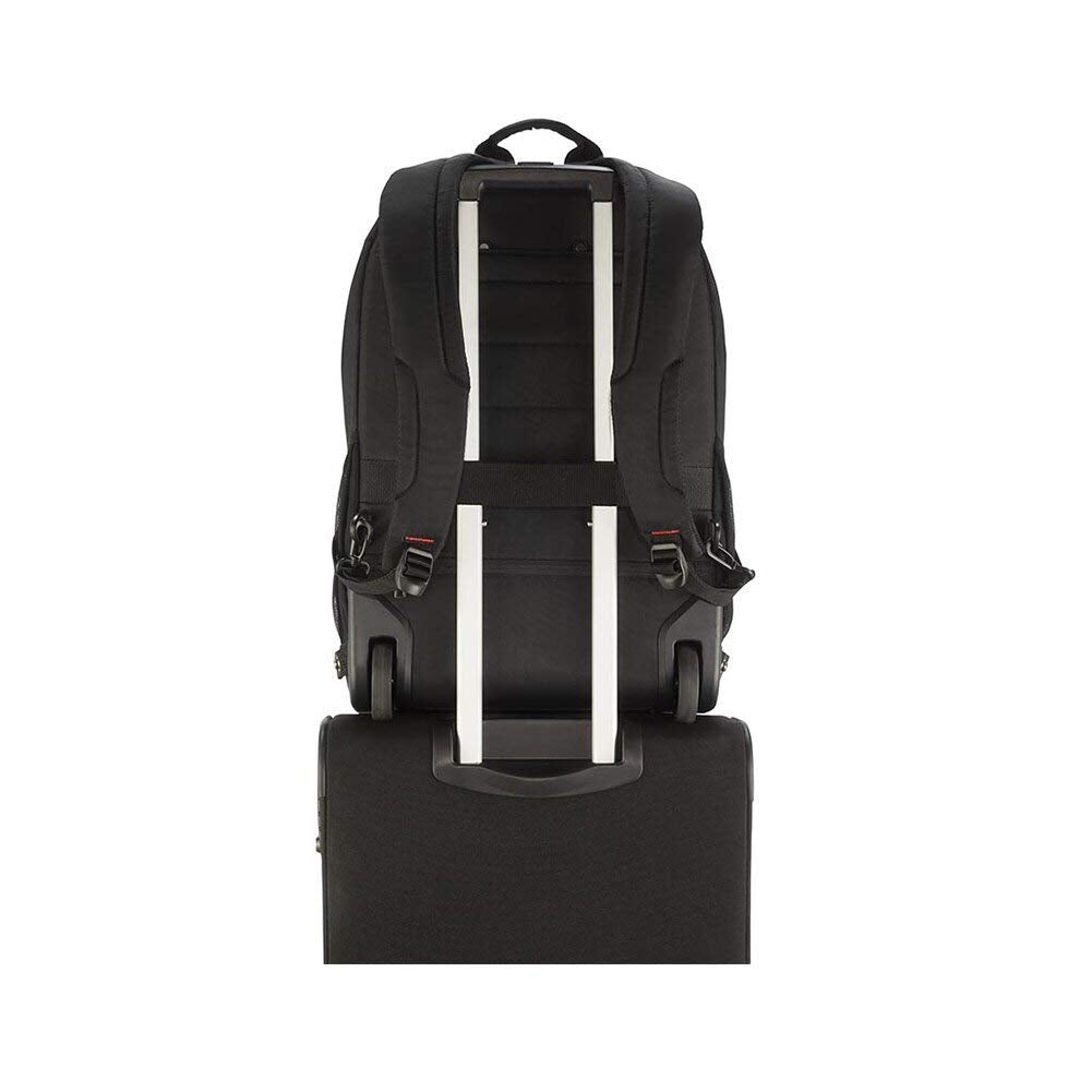Samsonite Guardit 2.0 - Mochila para portátil - 15.6 pulgadas con ruedas, 48 cm, 29 L, Negro (Must)