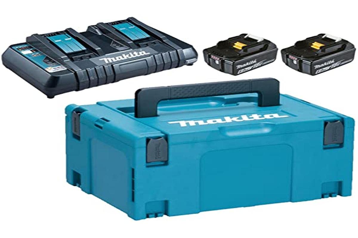 Makita 197629-2 Kit fuente de alimentación Lxt, 5Ah, 90 W, 18 V