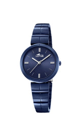LOTUS Reloj Mujer 18432/1 Special Prices Caja de Acero Inoxidable 316l Azul Correa de Acero Inoxidable 316l Azul