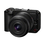 Canon EOS R50 V + RF-S 14-30mm F4-6.3 IS STM PZ - Cámara para Vlogging Compatible con Objetivos Canon RF | Ideal Vlogs y Viajes | Conexión Bluetooth