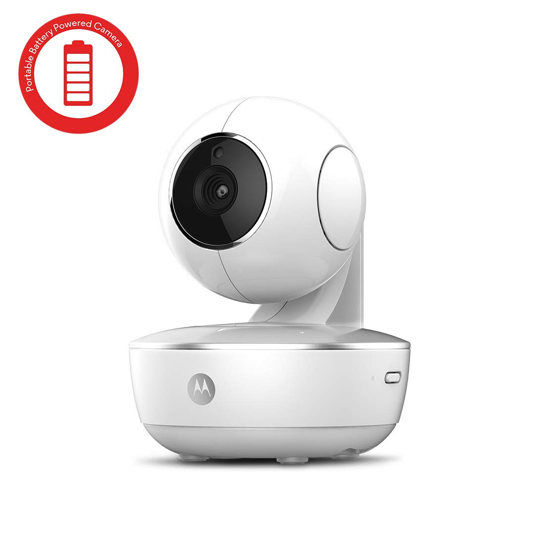 Motorola Focus 88 - Cámara de Seguridad inalámbrico interior HD720p - Vigilancia WIFI a Través de un Smartphone, Tableta o Portátil - Blanco