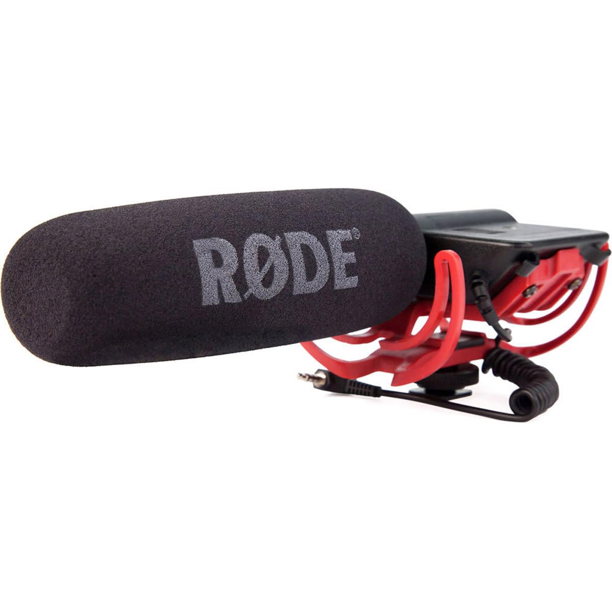 RØDE VideoMic Rycote Micrófono de cañón de para cámara RØDE VideoMic con filtro paso alto y atenuador para grabación cinematográfica, creación de contenido y grabación en exteriores