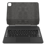 Belkin Teclado Bluetooth Pro con Funda y Soporte magnético, Teclado para iPad, Control Multi-gestor, Soporte magnético para lápiz de Apple, QWERTZ, Teclas Multimedia para iPad Air M2 de 13 Pulgadas y