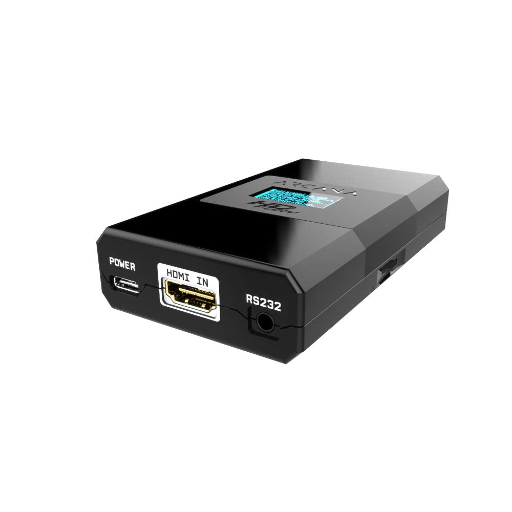 HDFury Arcana HDF0160, escalador HDMI y adaptador eARC, compatible con todos los formatos de audio, con opción de escalado, conversor para fuentes HDMI y sistemas de sonido eARC