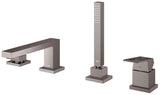 Grohe 19897001 Grifo de Baño con 4 Agujeros, Cromo (Chrome)