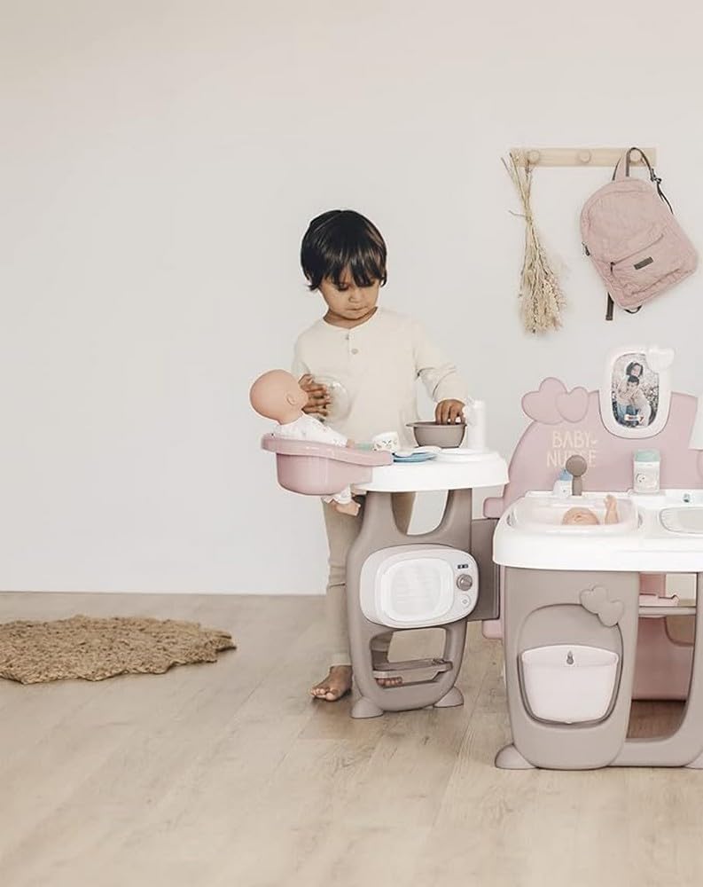 Baby Nurse La Casa de los Bebés, 20 Accesorios, para Muñecos Bebé de hasta 42 cm, Muñeco no Incluido Adecuado a Partir de 3 Años (7600220376)