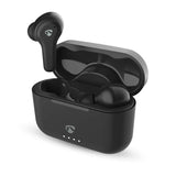NEDIS Auriculares Totalmente inalámbricos, híbridos (ENC + ANC), Bluetooth, máximo Tiempo de reproducción de la batería: 36 Horas, Control táctil, Carcasa de Carga, Carcasa de Carga inalámbrica,