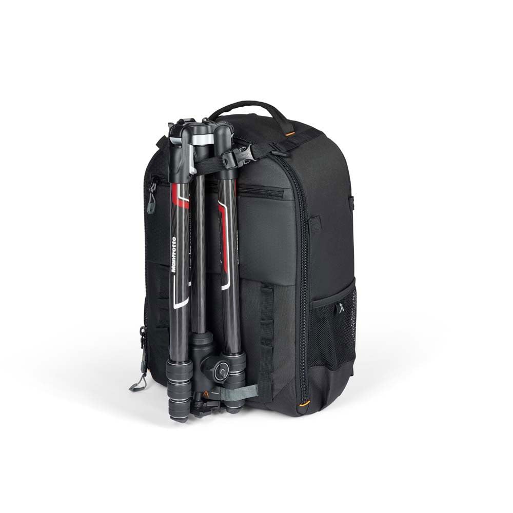 Lowepro Adventura BP 300 III, Mochila para Cámara, con Soporte para Trípode, Bolsillo para Portátil de 13'', Bolsa con Acceso Frontal, para Cámara sin Espejo, Compatible Sony Alpha 7-9 Series, Negro