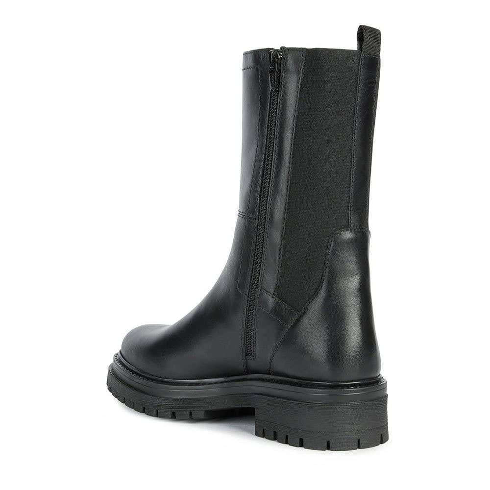 Geox D Iridea B Abx B, Botines para Mujer, Negro (Black), 39 EU