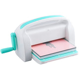 VEVOR Máquina Troqueladora Apertura de Ancho de 226 mm Máquina de Troquelado y Estampado Manual con 8 Troqueles, 10 Cartulinas y 1 Carpeta A6 Juego Completo para Decoración Álbum Tarjetas Manualidades