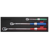 Sealey STW900SET Juego de llaves dinamométricas estilo micrómetro de 3 piezas