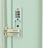 Enso Beautiful day Maleta mediana Verde 48x70x28 cms Rígida ABS Cierre TSA integrado 79L 4,32 kgs 4 Ruedas dobles
