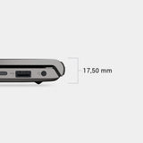 DELL 15 Ordenador Portátil DC15250 15.6" FHD (1920 x 1080) 120 Hz, Procesador Intel Core i5-1334U, Gráficos Intel UHD, 16GB RAM, 512GB SSD, Windows 11 Home, Teclado QWERTY Español - Negro Carbón