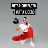 RØDE VideoMic GO II Micrófono de cañón ultracompacto para cámara con salidas de 3,5 mm y USB para cine, creación de contenido, podcasting y videollamadas