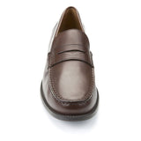 Geox U New Damon B, Mocasines Hombre, Marrón Dk Brown, 47 EU