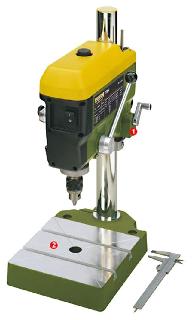 Proxxon 28124 TBH Banco Taladro, 4500 rpm, 230 voltios, 200 vatios