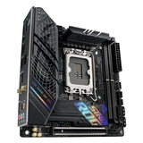 Asus ROG Strix B760-I Gaming - Placa Base Mini-ITX Intel B760 LGA 1700, VRM de 8+1 Fases, DDR5, PCIe 5.0, Dos PCIe 4.0 M.2, WiFi 6E, Ethernet 2.5G, USB 3.2 Gen 2x2 Type-C, AEMP II, RGB