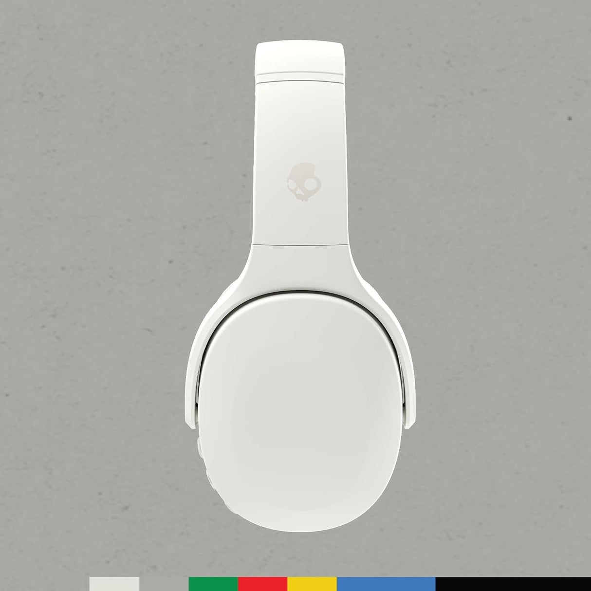 Skullcandy Crusher EVO Cascos Over-Ear Inalámbricos con Sensory Bass, 40 h de Autonomía, Micrófono, Compatibles con iPhone Android y Dispositivos Bluetooth, Bone