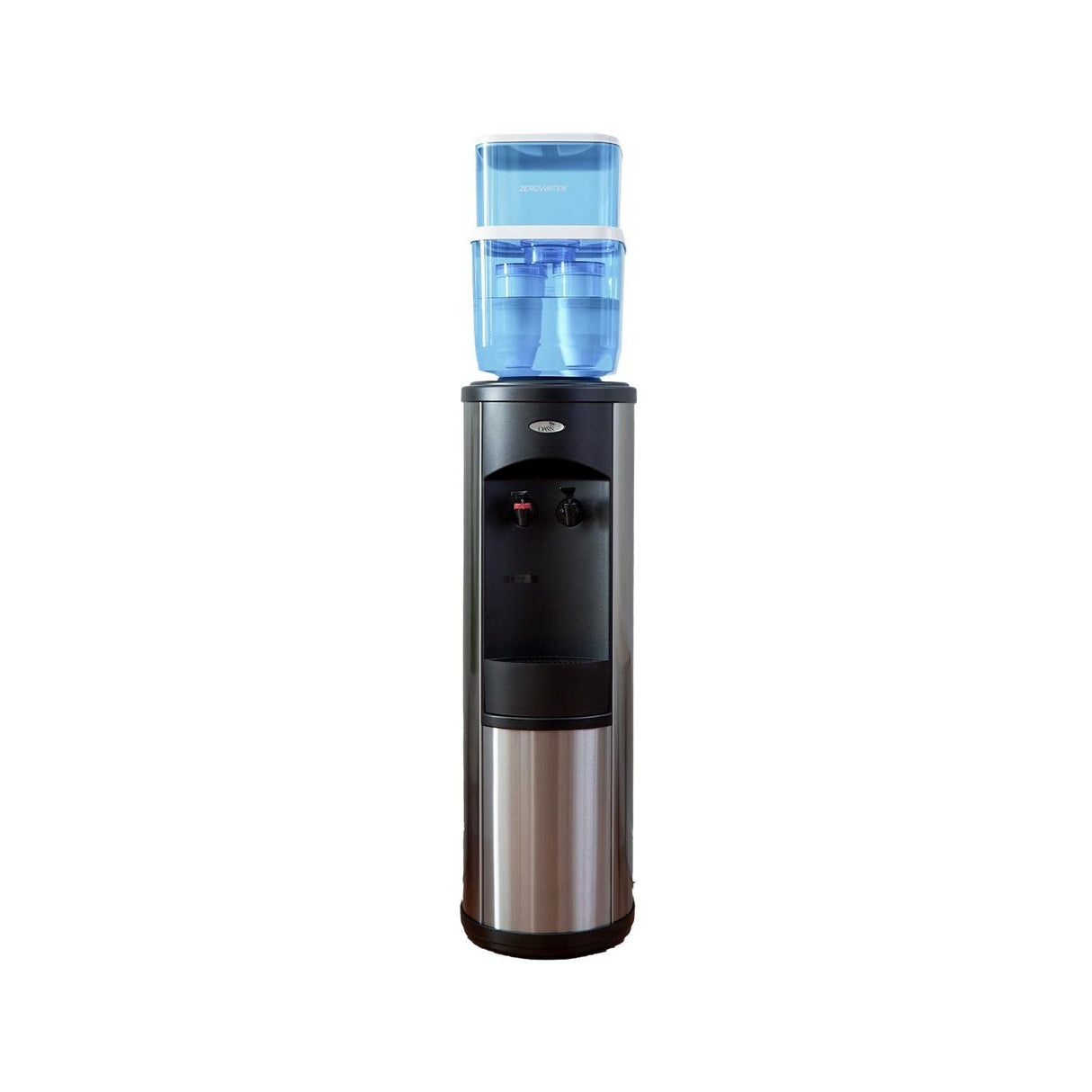 ZeroWater Sistema de filtración de agua de 19 L para dispensadores de agua fría y caliente, Medidor TDS y 2x Filtros Incluidos (no incluye dispensador)