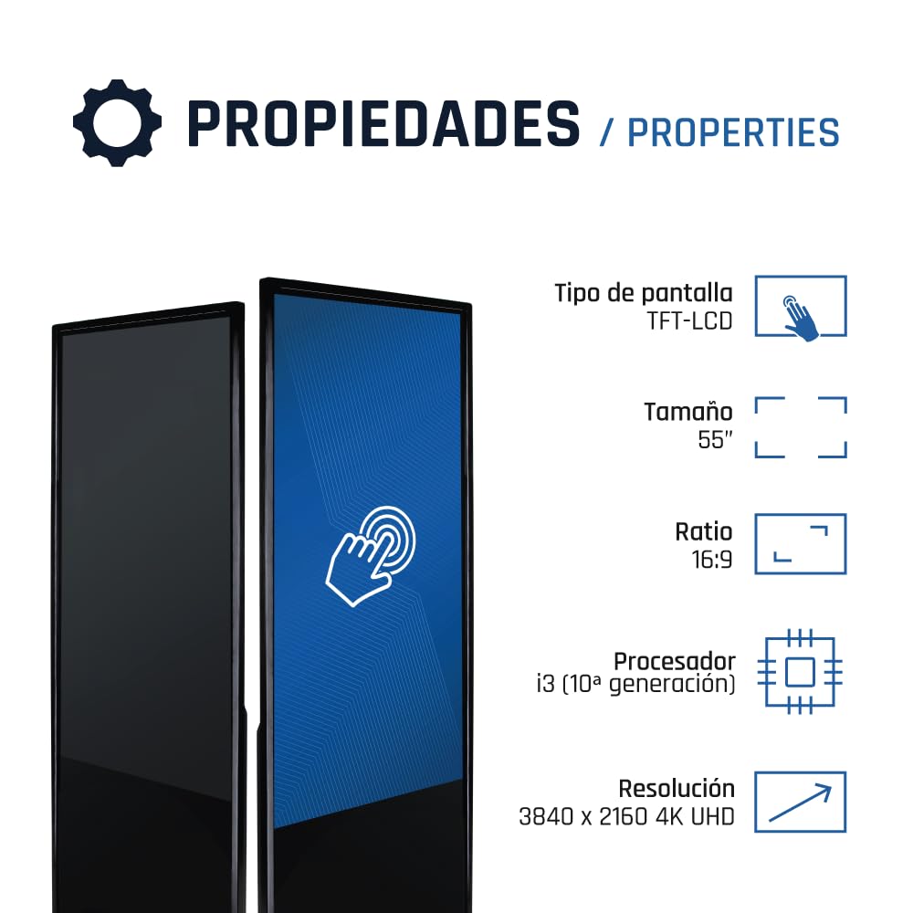 iggual Touch Screen Interattivo IGG318799 55"