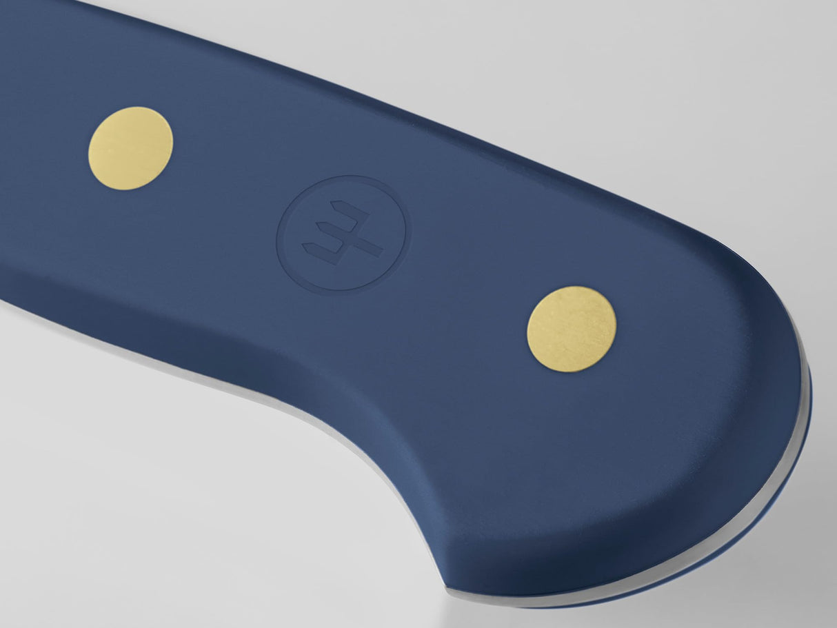 WÜSTHOF Classic cuchillo pan de 23 cm con doble dentado de precisión, Wild Blueberry (Azul)