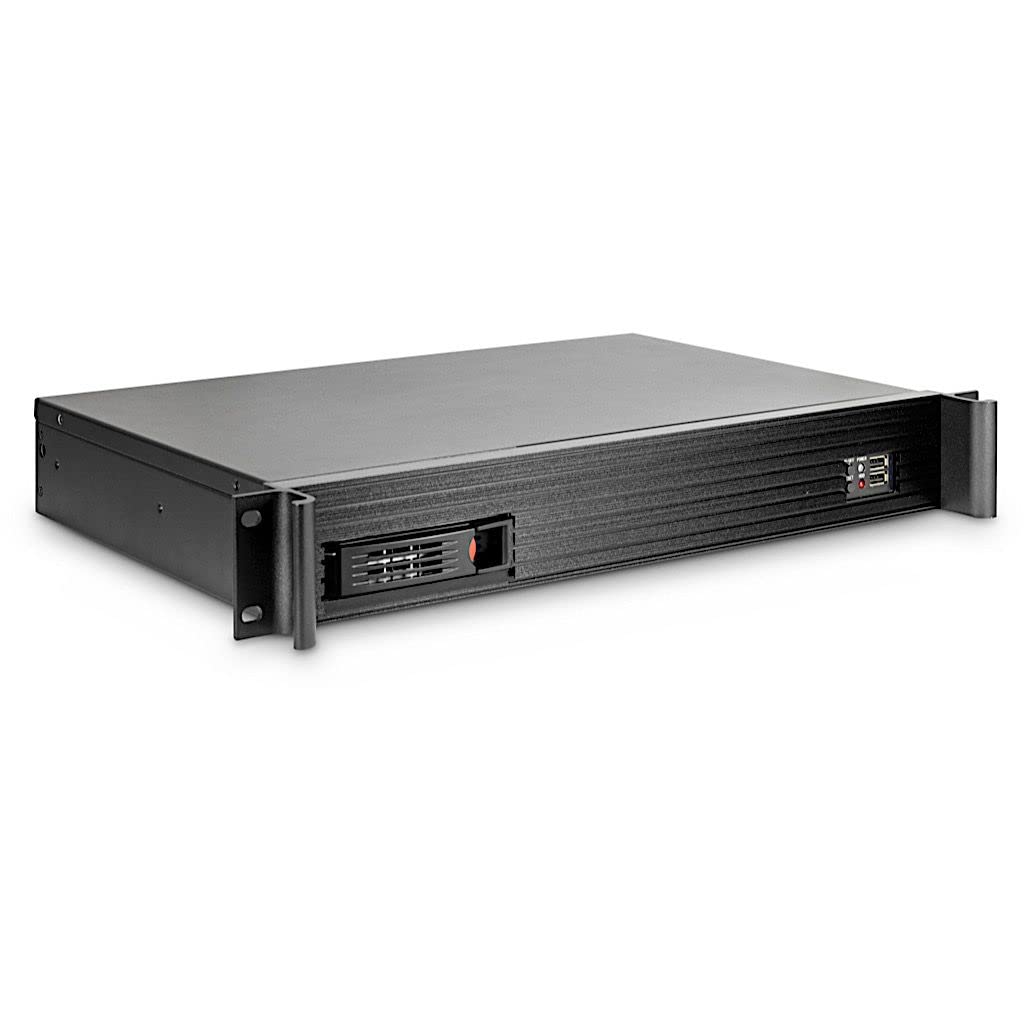 Inter-Tech Carcasa Mini ITX 1.5U-1528-1 65 x 482 x 314 mm