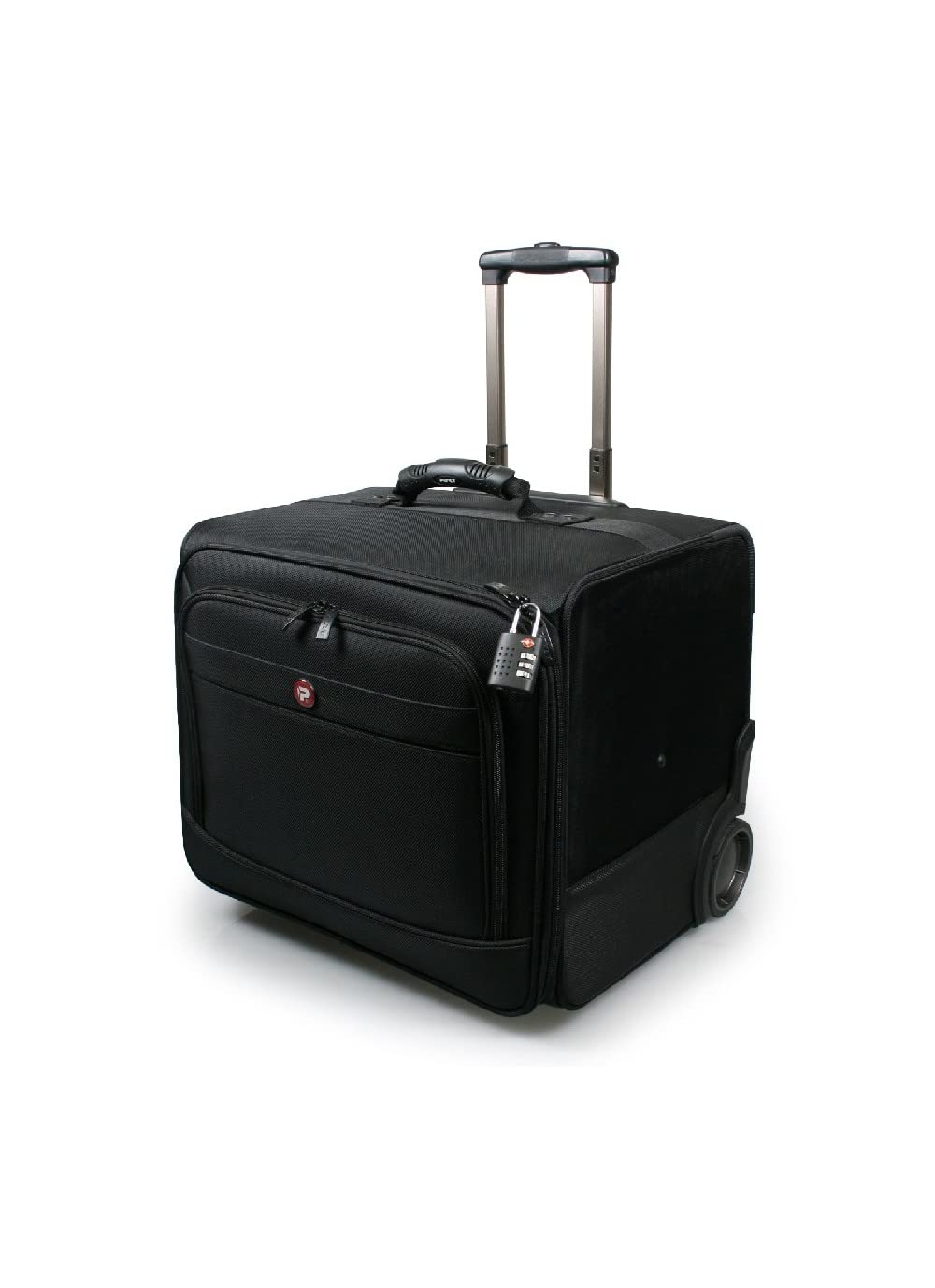 Port Designs 110245 Bristol - Maleta con Ruedas para portátil (de Nailon, tamaño Grande), Color Negro