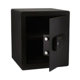 Yale YSEB/400/EB1 Caja Fuerte de Seguridad Electrónica, 40x35x34 cm, 38,5 L, Cerradura con 100,000 Combinaciones, Puerta de Acero, Bloqueo Antisierra, Color Negro