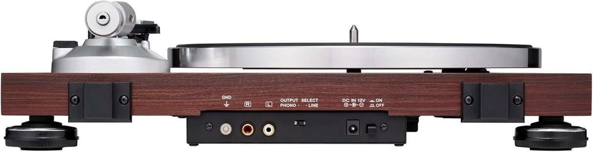 Audio-Technica LPW50BTRW Giradiscos Inalámbrico con tracción por Correa Palisandro