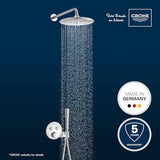 GROHE Precision SmartControl - Conjunto de ducha mural Vitalio Joy 260, Cromo, 34878000