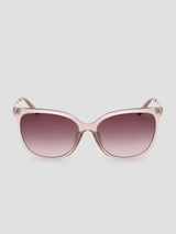 GUESS Women GU00150-H57F59 Sunglass, Gafas Mujeres, Beige Brillante, 59