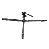 Vanguard Vesta GO 264CV12 - Trípode de Viaje de Carbono, rótula de vídeo
