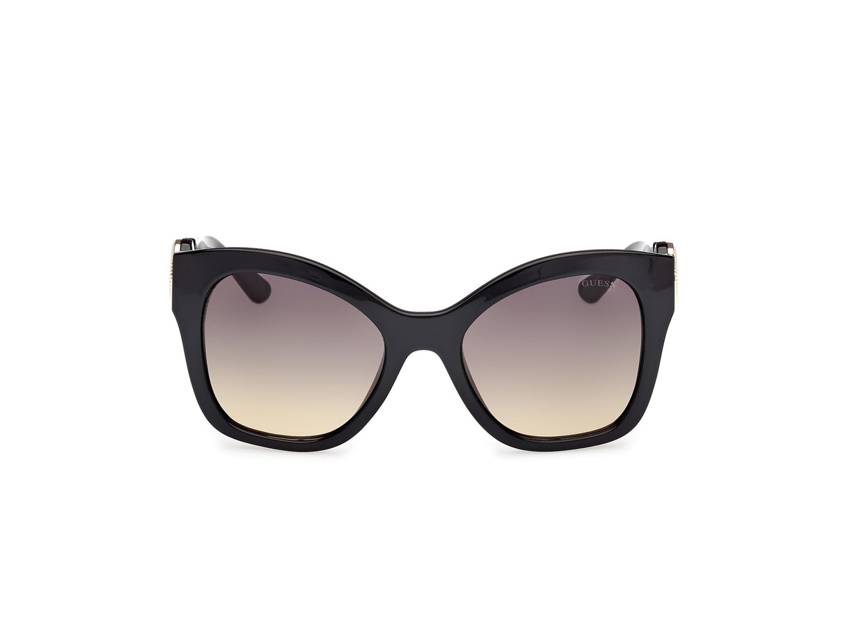 Guess Gu00197 Gafas, 05b Shiny Black, 55/20/140 para Mujer