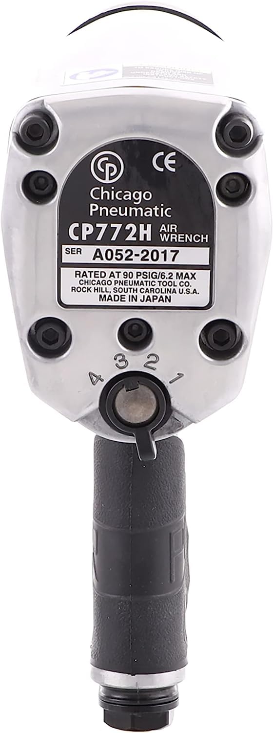 Rodcraft Pneumatic Tools CP772H - Atornillador de impacto de aire comprimido, color cromado
