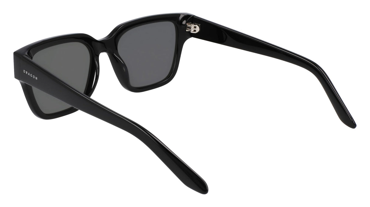 DRAGON ROWANIZED Gafas, Shiny Black with Ll Smoke Polarized Lens, Talla única Unisex Adulto
