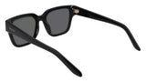 DRAGON ROWANIZED Gafas, Shiny Black with Ll Smoke Polarized Lens, Talla única Unisex Adulto