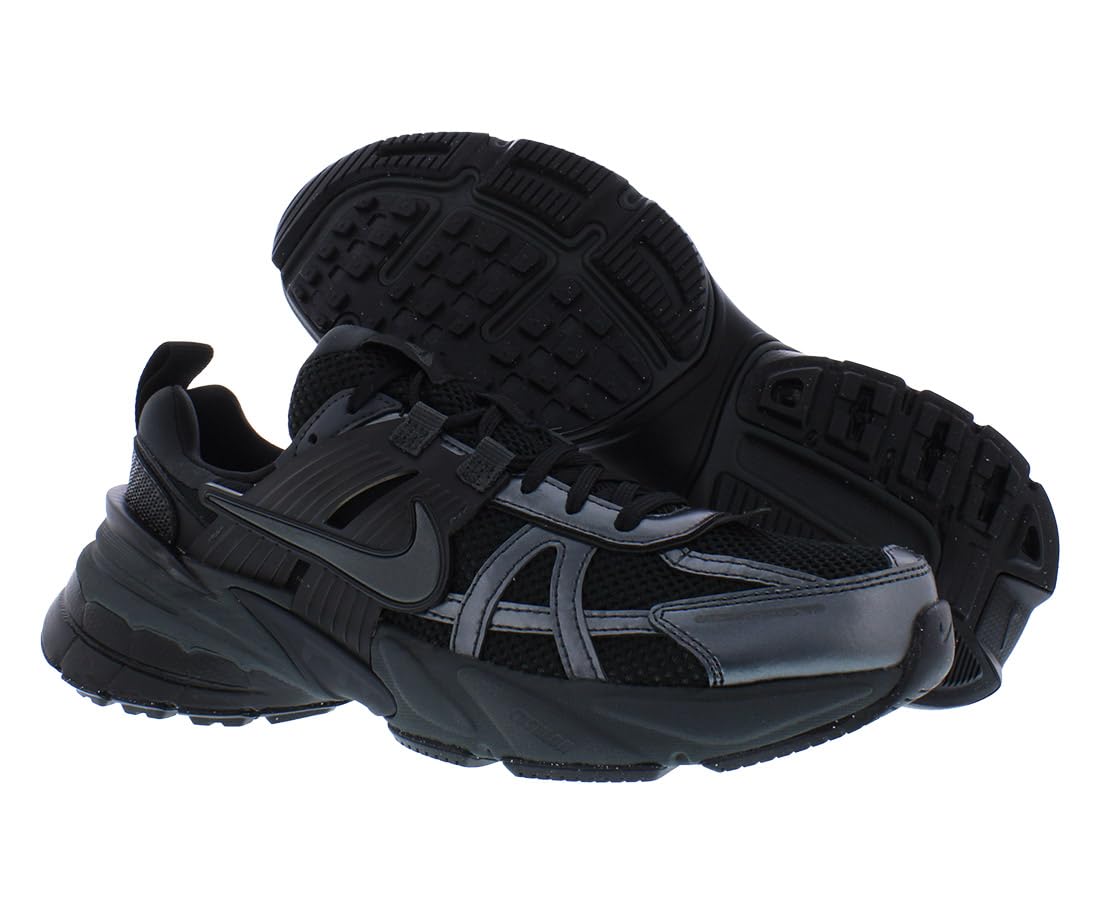 NIKE V2k Run, Sneaker Mujer, Black Dk Smoke Grey Anthracite, 42.5 EU