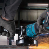 Makita GA050GZ Amoladora angular alimentada por pilas de 125 mm sin escobillas, sin cargador, sin cargador, 2300 W, 40 V